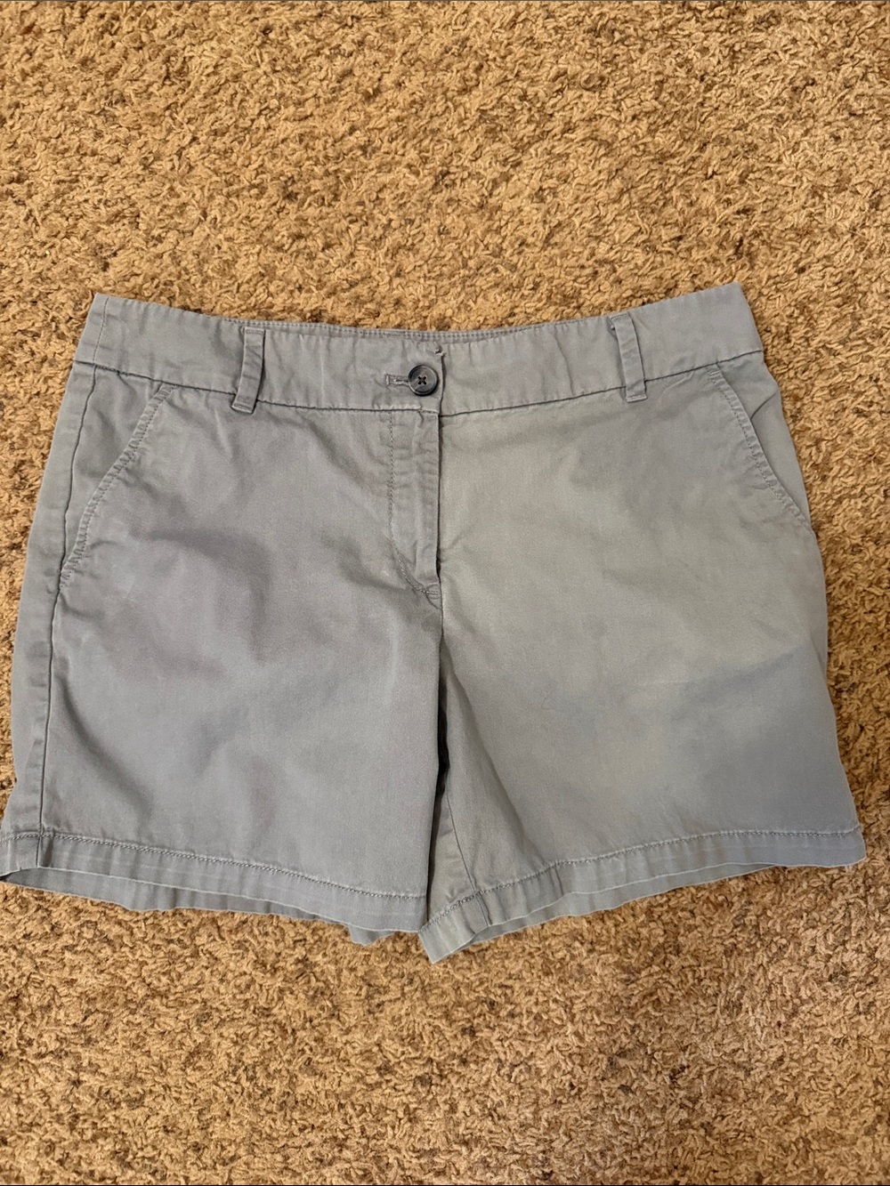 Classic Women's Gray Cotton Shorts
